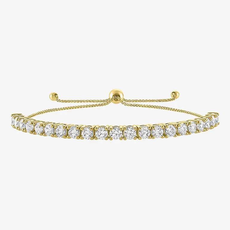 2 CT. T.W. or 3 CT.T.W. (G-H / SI2-I1) Lab-Grown Diamond Bolo Bracelet in 14K Gold