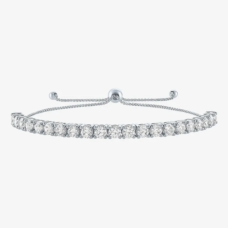 2 CT. T.W. or 3 CT.T.W. (G-H / SI2-I1) Lab-Grown Diamond Bolo Bracelet in 14K Gold