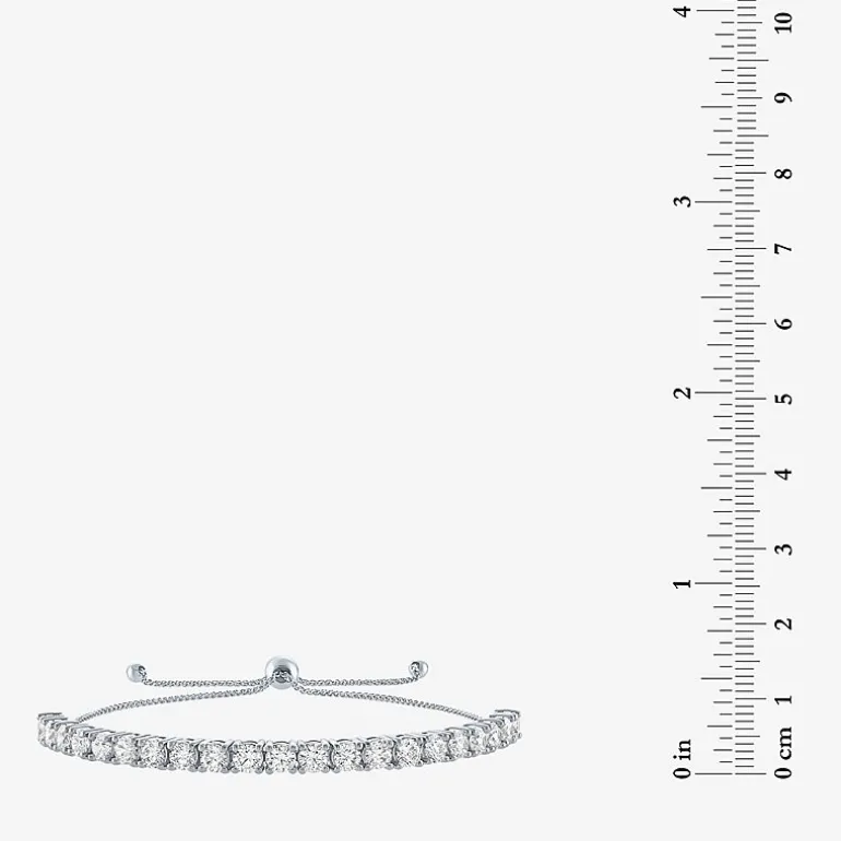 2 CT. T.W. or 3 CT.T.W. (G-H / SI2-I1) Lab-Grown Diamond Bolo Bracelet in 14K Gold