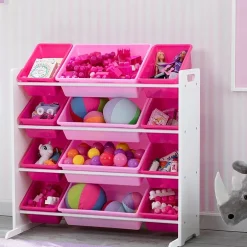 12-Cubby Toy Organizer