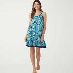 Cuddl Duds Womens Sleeveless Scoop Neck Chemise