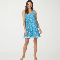 Cuddl Duds Womens Sleeveless Scoop Neck Chemise
