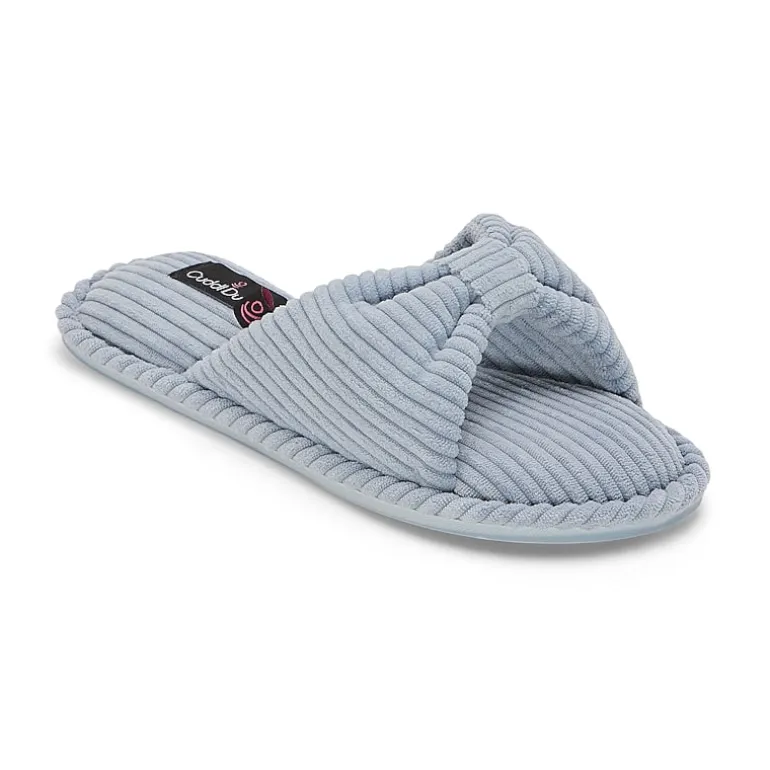 Cuddl Duds Womens Slip-On Slippers
