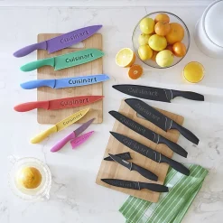 Cuisinart Advantage Matte Black 12-Pc. Knife Set