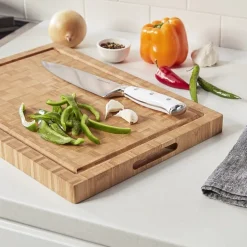 Cuisinart End Grain Bamboo 17" Cutting Board