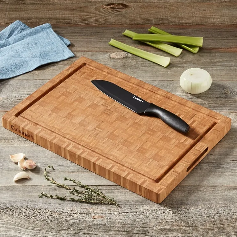 Cuisinart End Grain Bamboo 17" Cutting Board