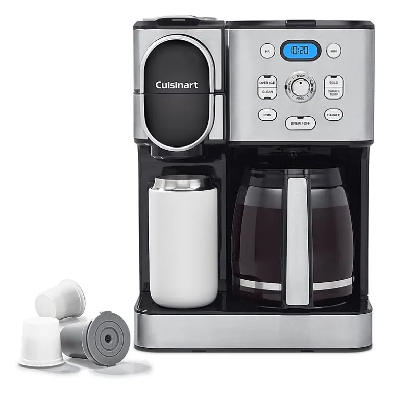 Cuisinart Single Serve 12 Cup Carafe Over Ice Combo