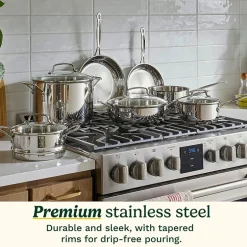 Cuisinart Stainless Steel 11-pc. Cookware Set