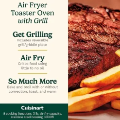 Cuisinart® TOA-70NAS Air Fryer Toaster Oven with Grill