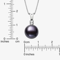 Cultured Freshwater Pearl Sterling Silver Round 2-pc. Jewelry Set