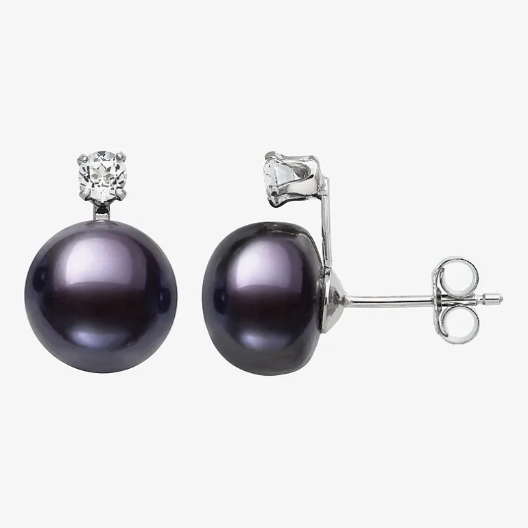 Cultured Freshwater Pearl Sterling Silver Round 2-pc. Jewelry Set