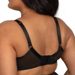 Curvy Couture Embroidery Unlined Balconette-1613