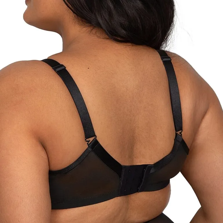 Curvy Couture Embroidery Unlined Balconette-1613