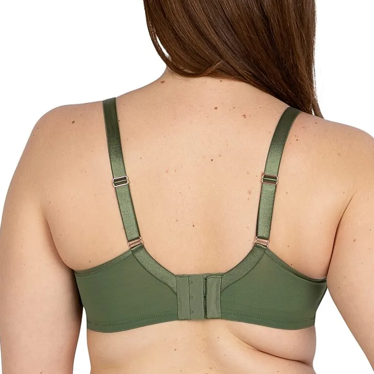Curvy Couture Sheer Mesh Unlined Underwire Bra - 1634