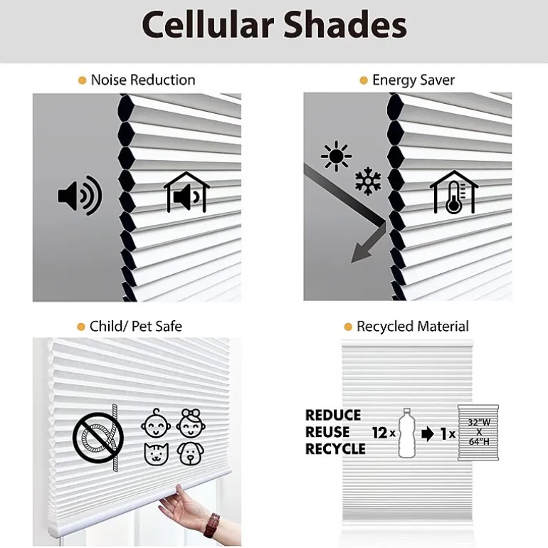 Cut-to-Width Cordless Top-Down Bottom-Up Light-Filtering Shade