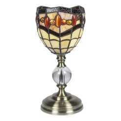 Dale Tiffany 12.5" Fall River Tiffany Desk Lamp