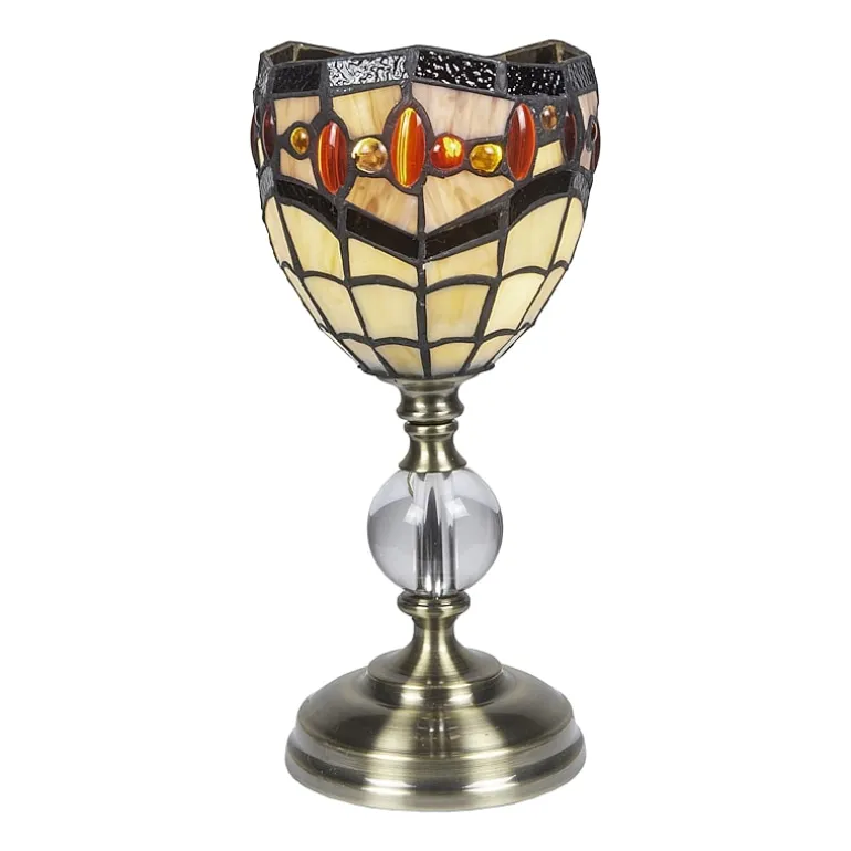 Dale Tiffany 12.5" Fall River Tiffany Desk Lamp