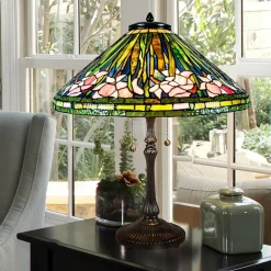 Dale Tiffany 26.5" Montrose Tiffany Glass Table Lamp
