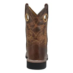 Dan Post Little & Big Kid Boys Amarillo Block Heel Cowboy Boots
