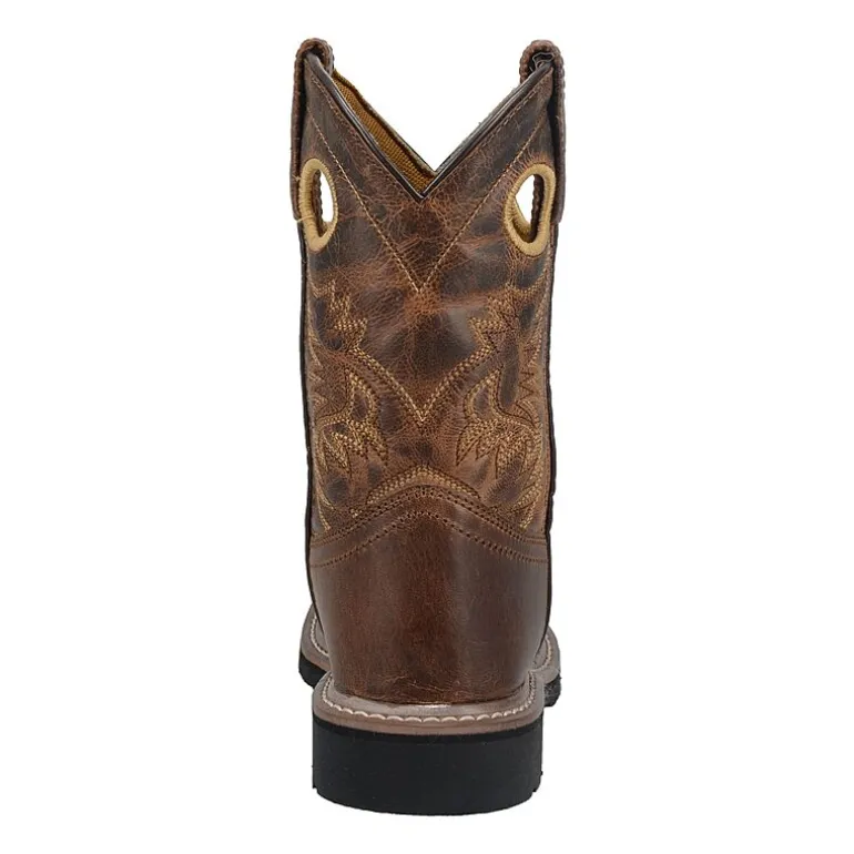 Dan Post Little & Big Kid Boys Amarillo Block Heel Cowboy Boots