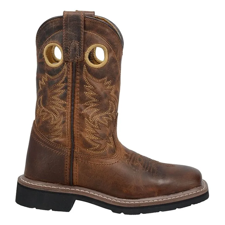 Dan Post Little & Big Kid Boys Amarillo Block Heel Cowboy Boots
