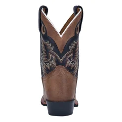 Dan Post Little & Big Kid Boys Rascal Stacked Heel Cowboy Boots