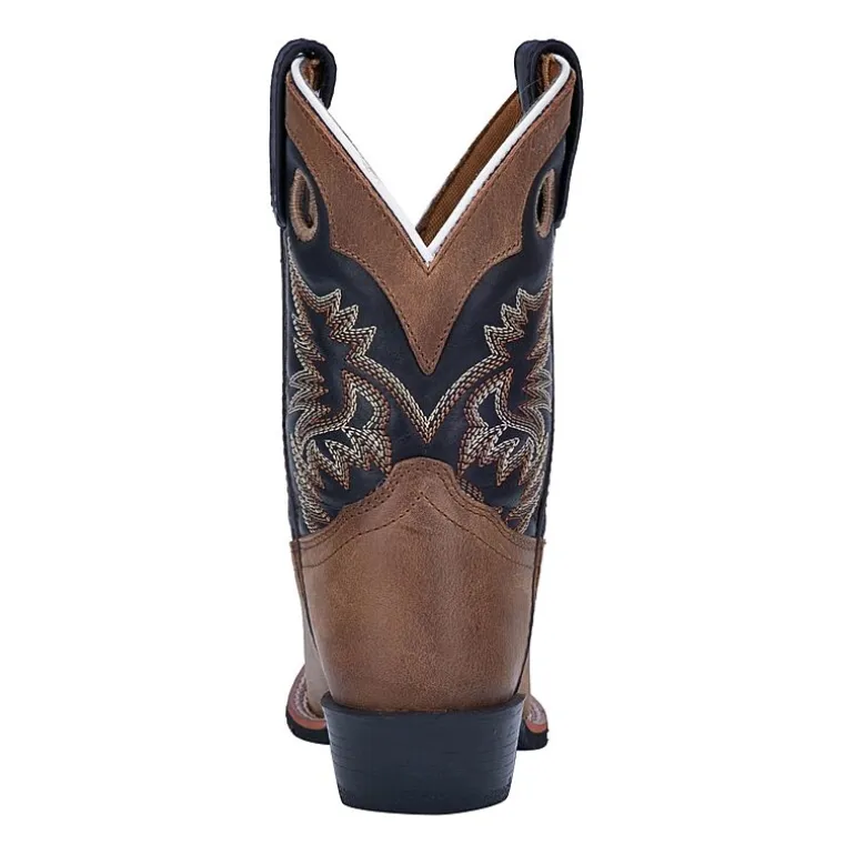 Dan Post Little & Big Kid Boys Rascal Stacked Heel Cowboy Boots