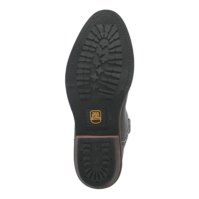 Dan Post Mens Albuquerque Waterproof Slip Resistant Flat Heel Work Boots
