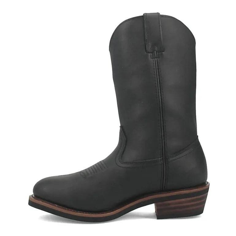 Dan Post Mens Albuquerque Waterproof Slip Resistant Flat Heel Work Boots