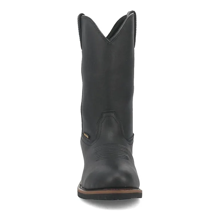 Dan Post Mens Albuquerque Waterproof Slip Resistant Flat Heel Work Boots