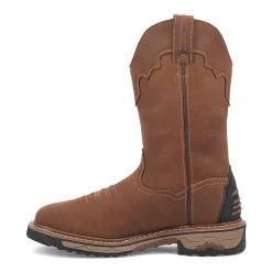 Dan Post Mens Blayde Waterproof Slip Resistant Block Heel Work Boots