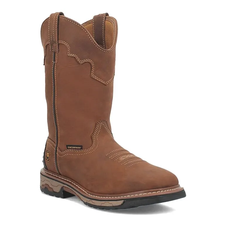 Dan Post Mens Blayde Waterproof Slip Resistant Block Heel Work Boots