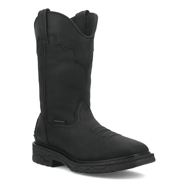 Dan Post Mens Blayde Waterproof Slip Resistant Block Heel Work Boots