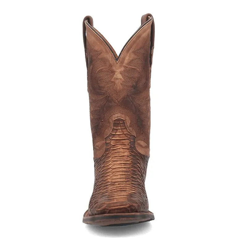 Dan Post Mens Ka Flat Heel Cowboy Boots