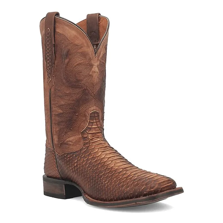 Dan Post Mens Ka Flat Heel Cowboy Boots