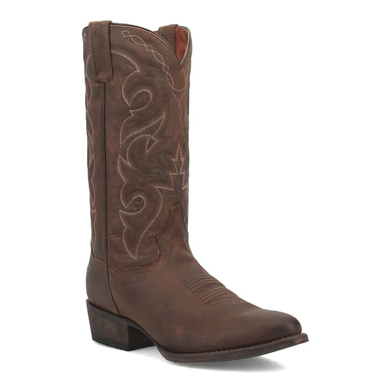 Dan Post Mens Renegade Flat Heel Cowboy Boots