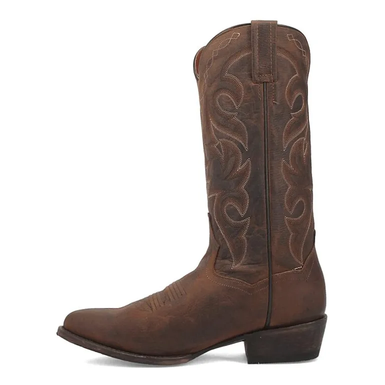 Dan Post Mens Renegade Flat Heel Cowboy Boots