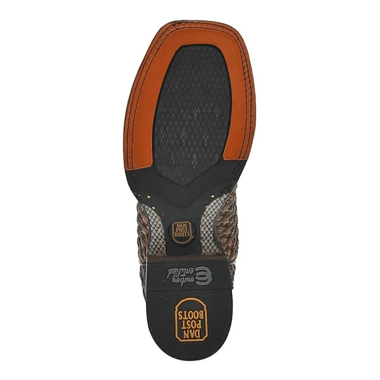 Dan Post Mens Stanley Block Heel Cowboy Boots