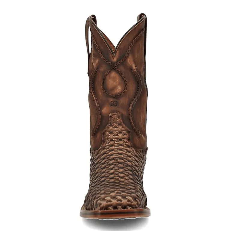 Dan Post Mens Stanley Block Heel Cowboy Boots
