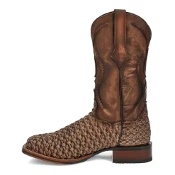 Dan Post Mens Stanley Block Heel Cowboy Boots