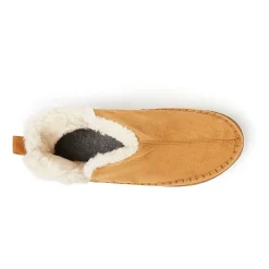 Dearfoams Brixen Energy Return Mens Memory Foam Bootie Slippers Wide Width