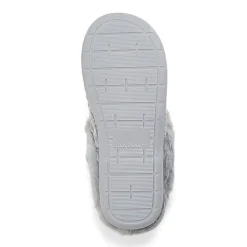 Dearfoams Claire Cable Knit Chenille Womens Memory Foam Clog Slippers