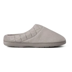 Dearfoams Darcy Velour Scuff Womens Memory Foam Clog Slippers