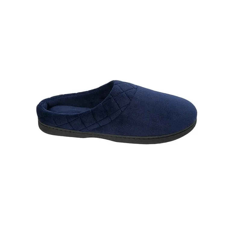 Dearfoams Darcy Velour Scuff Womens Memory Foam Clog Slippers
