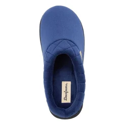 Dearfoams Darcy Velour Scuff Womens Memory Foam Clog Slippers