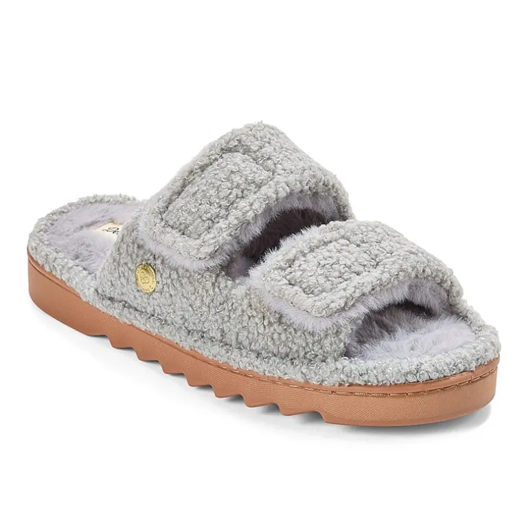 Dearfoams Dearfoams Womens Memory Foam Slip-On Slippers