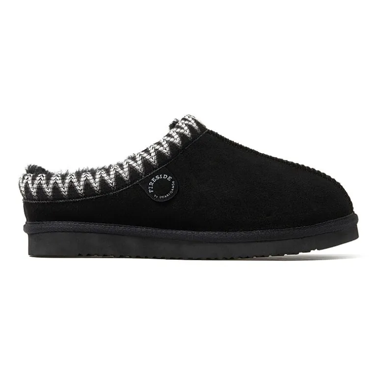 Dearfoams Grafton Mens Memory Foam Clog Slippers