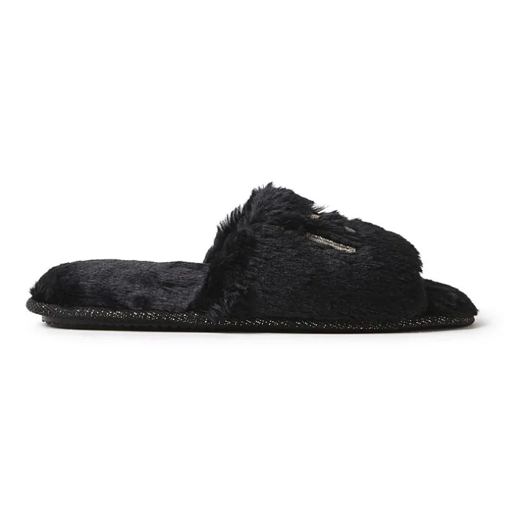 Dearfoams Lane Bridal Womens Memory Foam Slip-On Slippers
