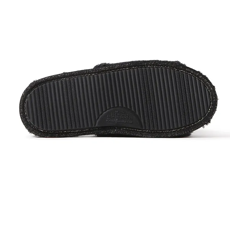 Dearfoams Lane Bridal Womens Memory Foam Slip-On Slippers