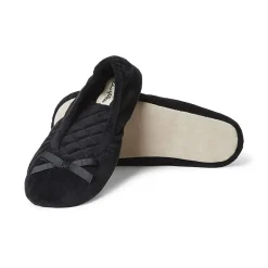 Dearfoams Layla Womens Ballerina Slippers